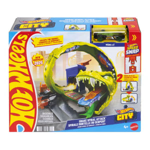 Hot Wheels Snake Spiral Attack Playset