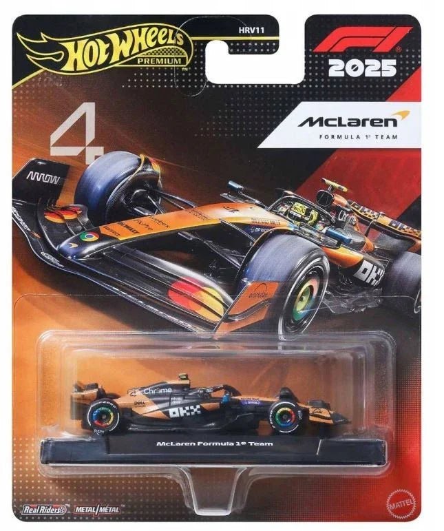 Hot Wheels 1:64 F1 2025 Racing Premium J Assorted Styles - CARS/GARAGE/TRAINS - Beattys of Loughrea