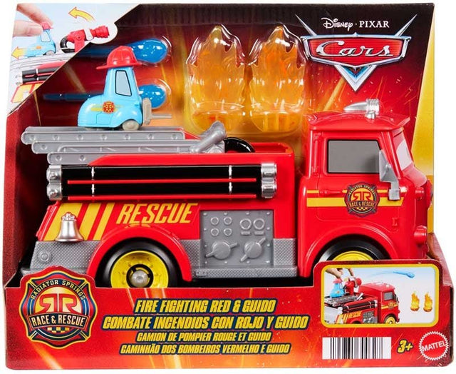 Disney And Pixar Cars Radiator Springs Race & Rescue Fire Fighting - CARS/GARAGE/TRAINS - Beattys of Loughrea