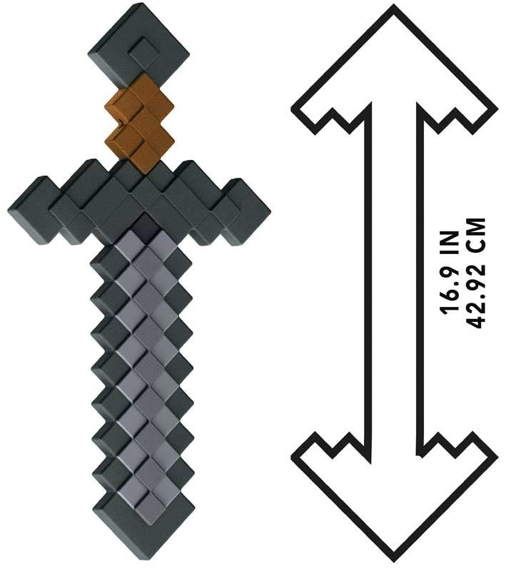 Minecraft Stone Sword - ACTION FIGURES & ACCESSORIES - Beattys of Loughrea