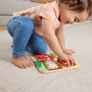 Fisher Price Wooden Farm Animal Board - SOFT TOYS - Beattys of Loughrea