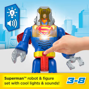 Imaginext DC Super Friends Superman Insider & Exo Suit Robot