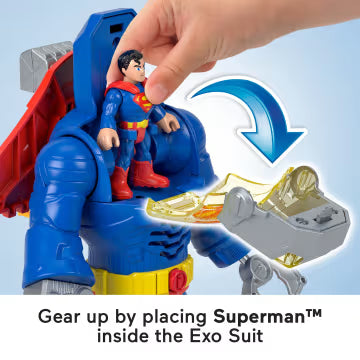 Imaginext DC Super Friends Superman Insider & Exo Suit Robot