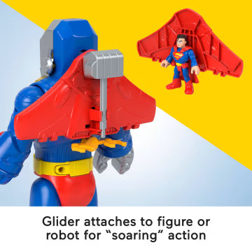 Imaginext DC Super Friends Superman Insider & Exo Suit Robot