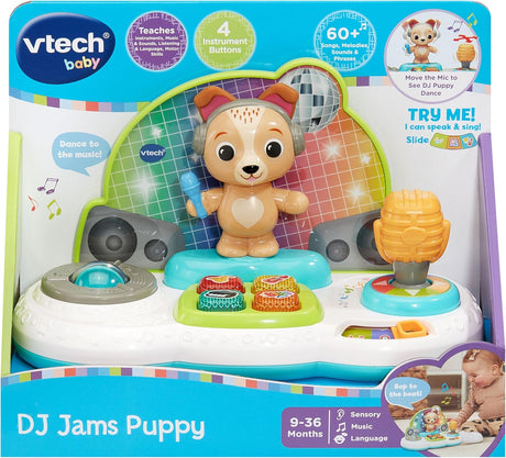 Baby DJ Jams Puppy - VTECH/EDUCATIONAL - Beattys of Loughrea