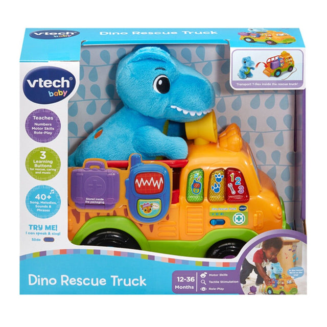 Baby Dino Rescue Truck - VTECH/EDUCATIONAL - Beattys of Loughrea