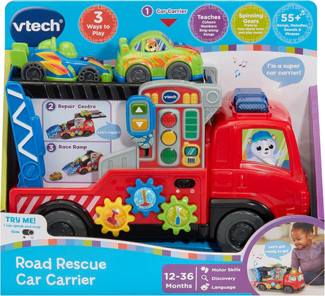 Baby Road Rescue Car Carrier - VTECH/EDUCATIONAL - Beattys of Loughrea