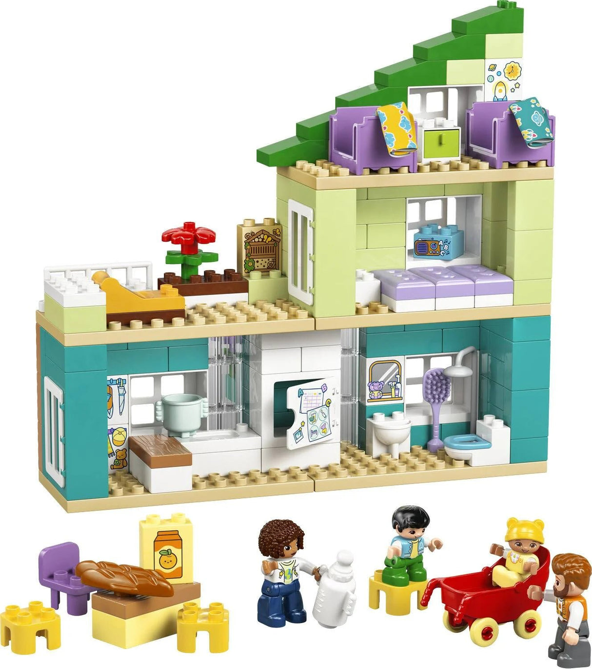 Lego 10470 Duplo Creator 3 In 1 Modern Family House With Figures - Beattys of Loughrea | www.beattys.ie