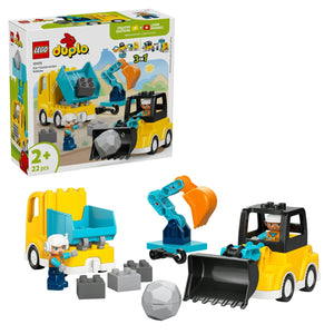 Lego 10475 Duplo 3 In 1 Construction Vehicles - Beattys of Loughrea | www.beattys.ie