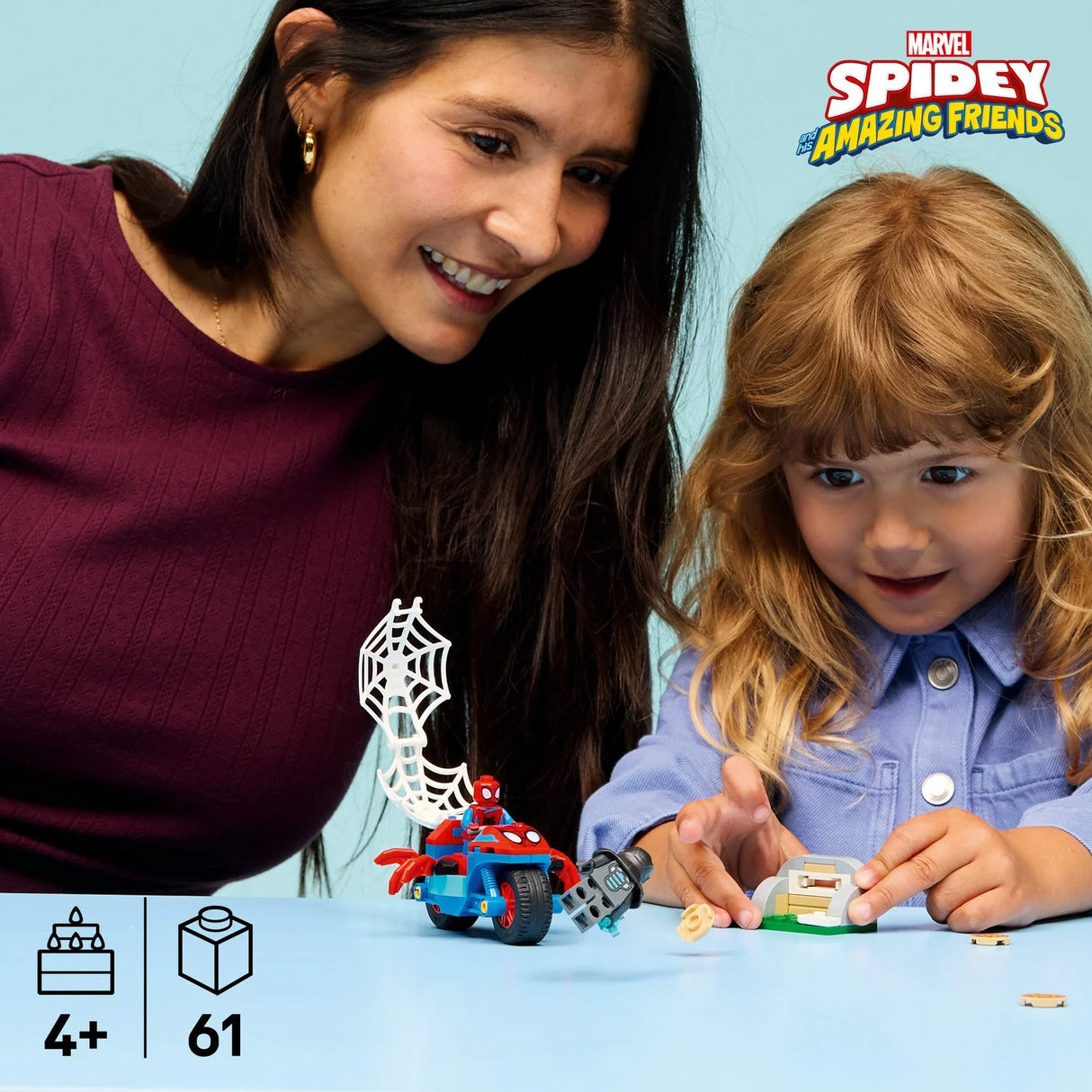 Lego 11206 Spidey On His Motorcycle Vs Rhino - Beattys of Loughrea | www.beattys.ie