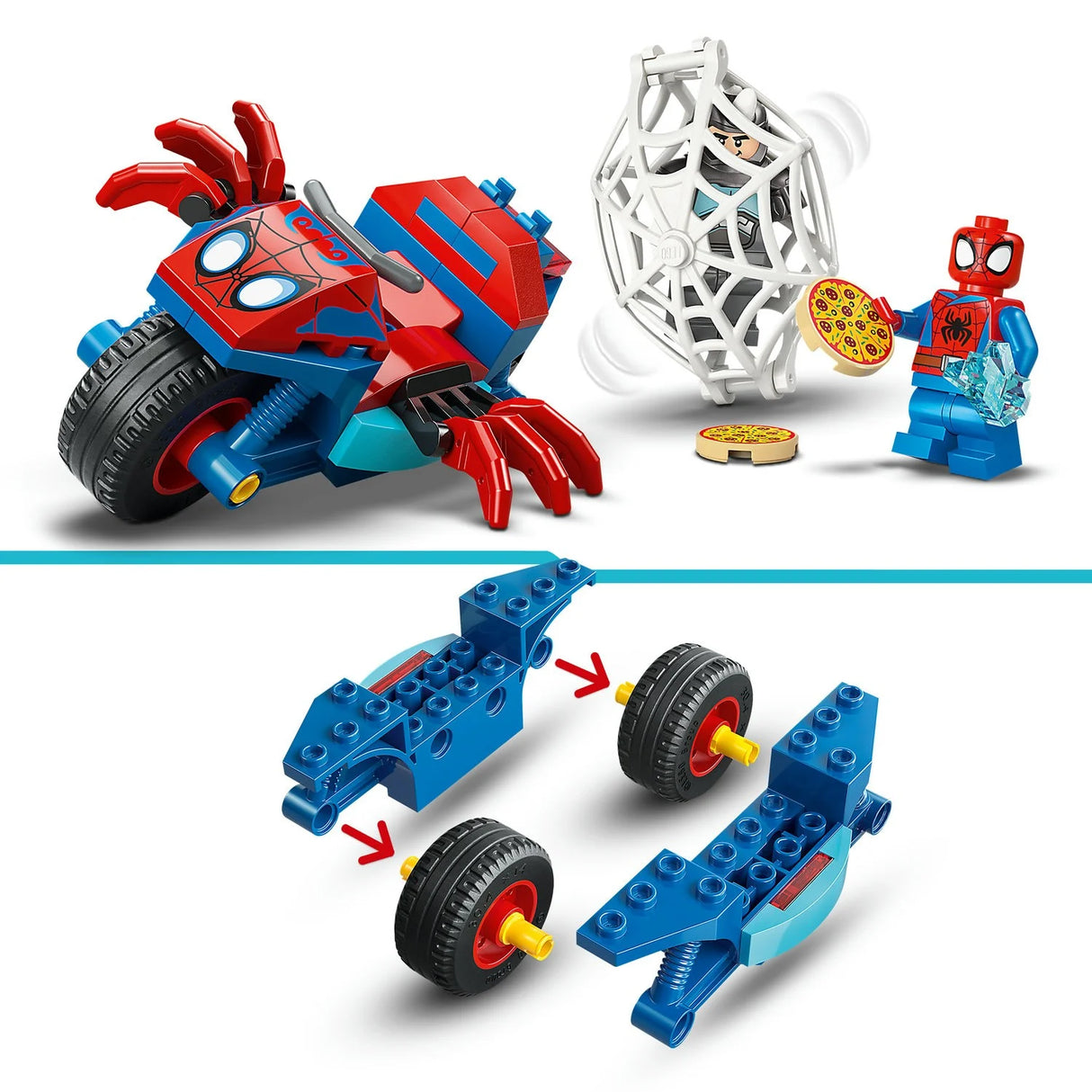 Lego 11206 Spidey On His Motorcycle Vs Rhino - Beattys of Loughrea | www.beattys.ie