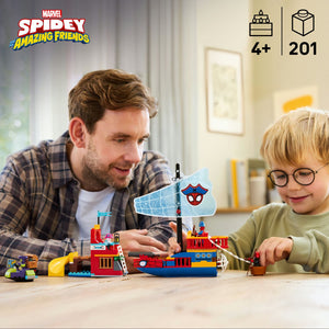 Lego 11208 Team Spidey Pirate Ship - Beattys of Loughrea | www.beattys.ie
