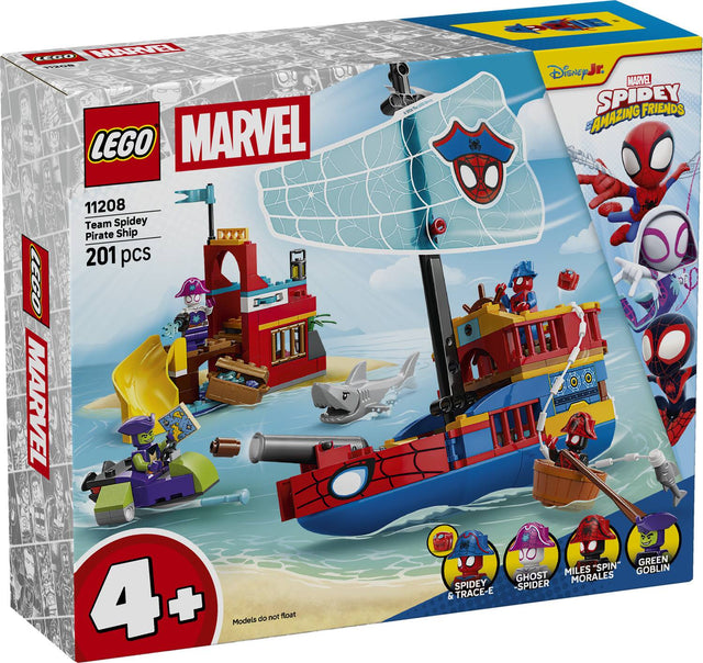 Lego 11208 Team Spidey Pirate Ship - Beattys of Loughrea | www.beattys.ie