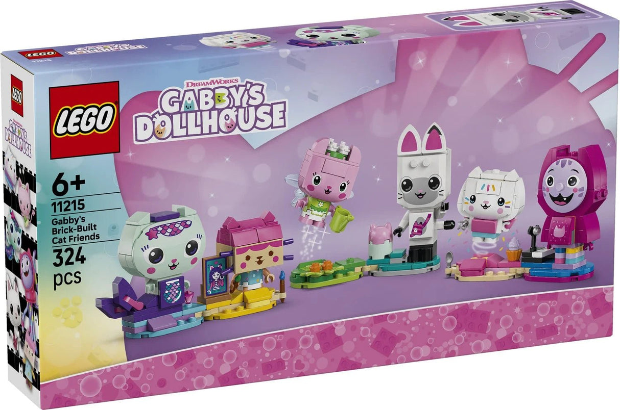 Lego 11215 Gabbys Brick Build Cat Friends - Beattys of Loughrea | www.beattys.ie