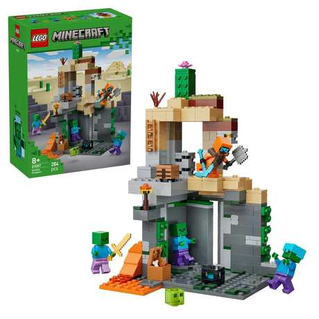 Lego 21587 Minecraft Zombie Dungeon - Beattys of Loughrea | www.beattys.ie