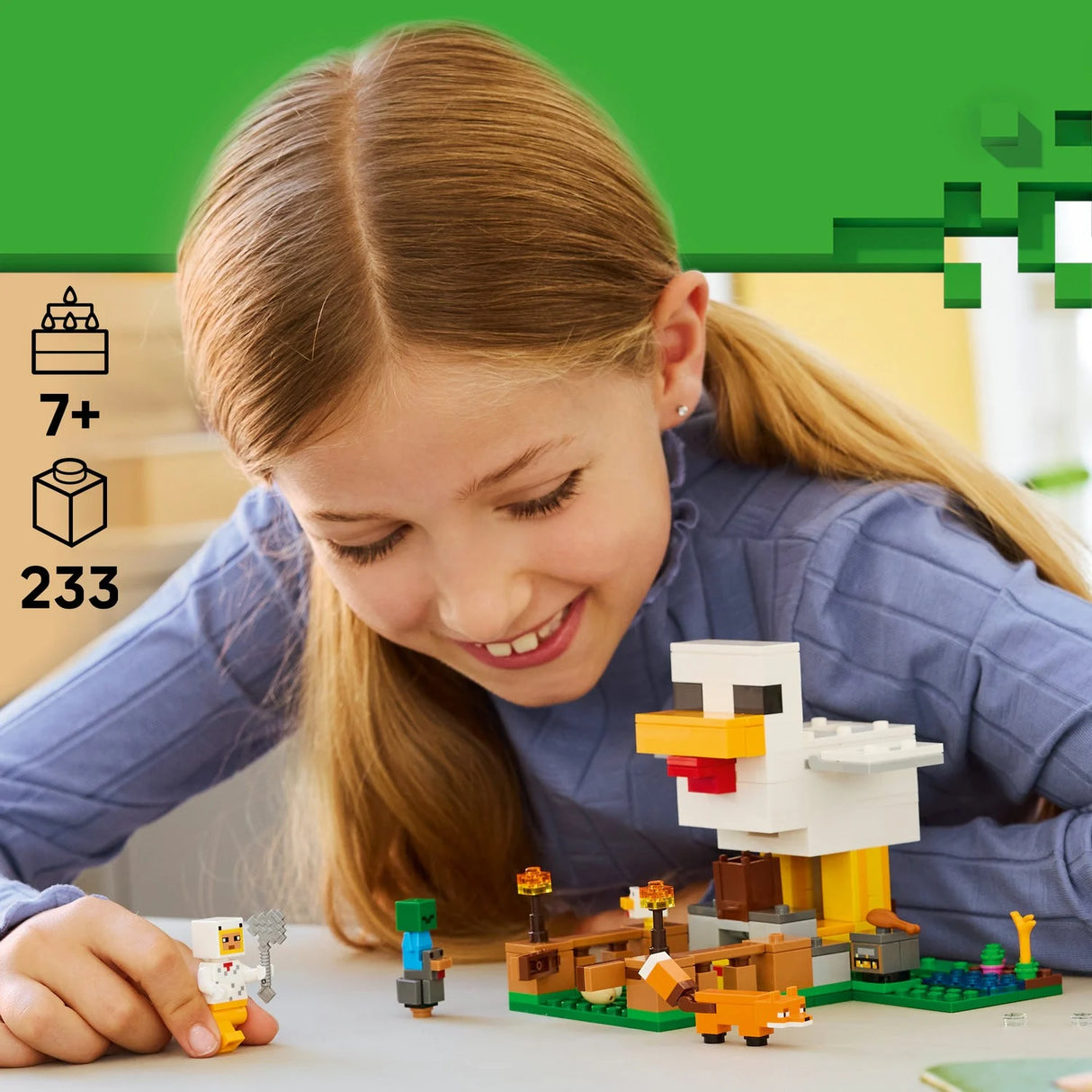 Lego 21585 Minecraft Chicken Farm - Beattys of Loughrea | www.beattys.ie