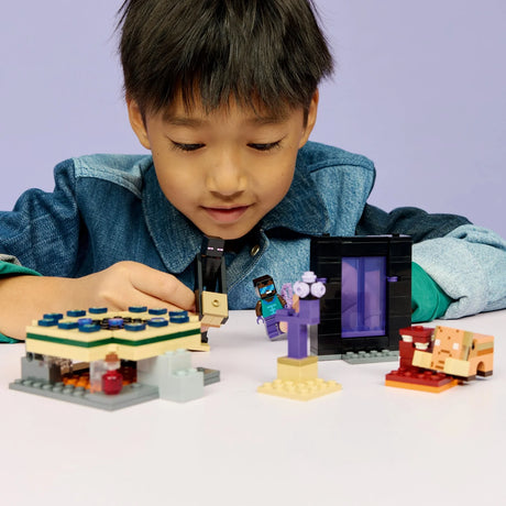 Lego 21584 Minecraft Nether And End Portal Journey - Beattys of Loughrea | www.beattys.ie