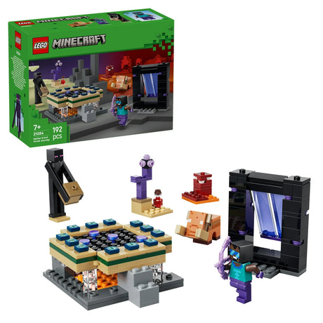 Lego 21584 Minecraft Nether And End Portal Journey - Beattys of Loughrea | www.beattys.ie