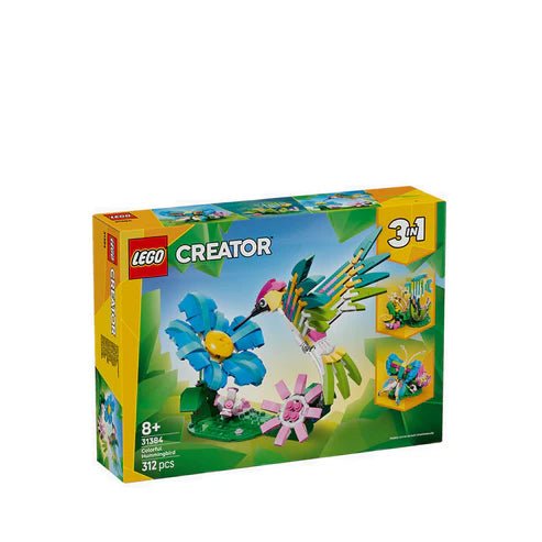 Lego 31384 Wild Animals Colourful Hummingbird - Beattys of Loughrea | www.beattys.ie