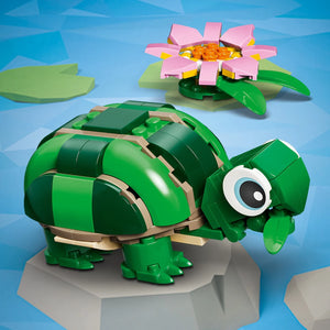 Lego 31377 Creator Turtle With A Water Lily Flower - Beattys of Loughrea | www.beattys.ie