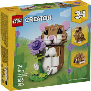 Lego 31376 Creator Cute Hamster With A Flower - Beattys of Loughrea | www.beattys.ie