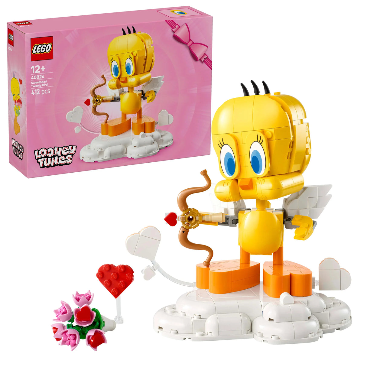 Lego 40824 Looney Tunes Sweetheart Tweety Bird - Beattys of Loughrea | www.beattys.ie