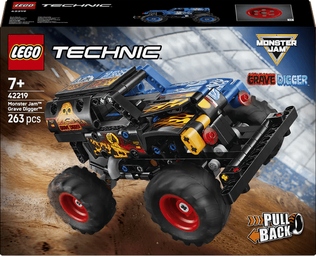 Lego 42219 Monster Jam Grave Digger Fire And Ice - Beattys of Loughrea | www.beattys.ie