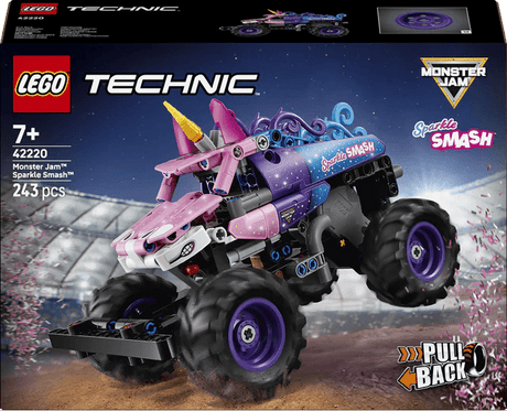 Lego 42220 Monster Jam Sparkle Smash Pull Back - Beattys of Loughrea | www.beattys.ie
