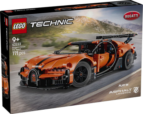 Lego 42222 Technic Bugatti Chiron Pur Sport Hyper Car - Beattys of Loughrea | www.beattys.ie