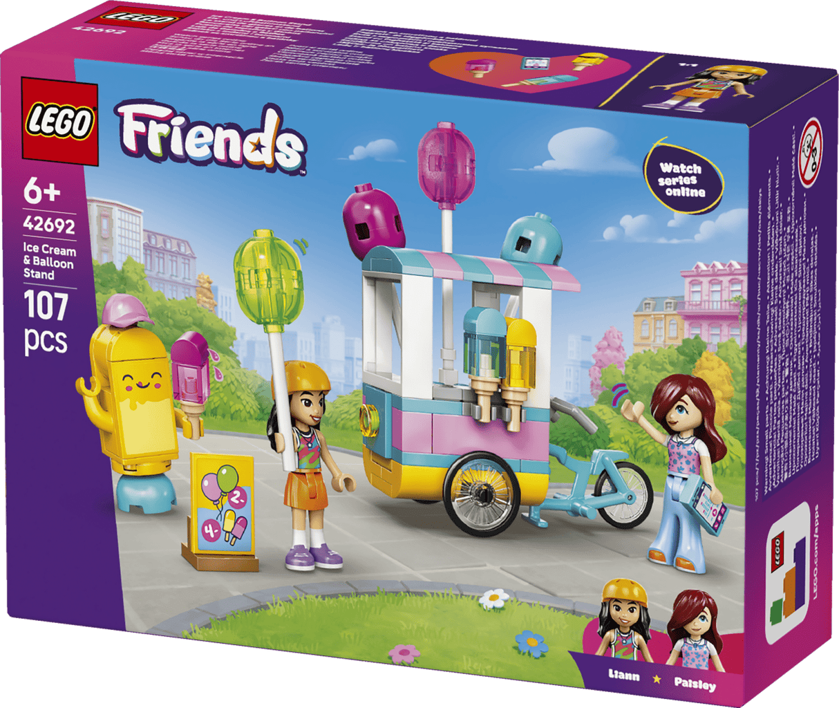 Lego 42692 IceCream and Balloon Stand - Beattys of Loughrea | www.beattys.ie