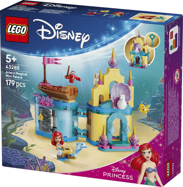 Lego 43285 Ariel's Magical Mini Palace - Beattys of Loughrea | www.beattys.ie