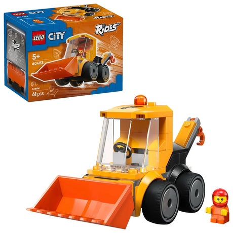 Lego 60483 City Rides Construction Loader - Beattys of Loughrea | www.beattys.ie