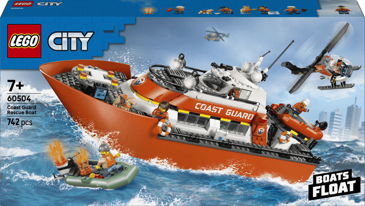 Lego 60504 Coast Guard Rescue Boat & Helicopter - Beattys of Loughrea | www.beattys.ie