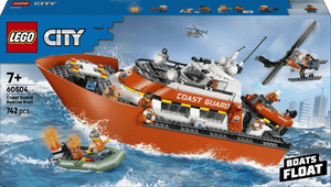 Lego 60504 Coast Guard Rescue Boat & Helicopter - Beattys of Loughrea | www.beattys.ie