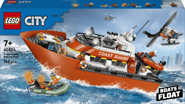 Lego 60504 Coast Guard Rescue Boat & Helicopter - Beattys of Loughrea | www.beattys.ie