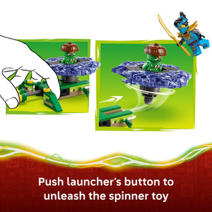 Lego 71849 Nya vs. Mutation Monster Spinner - Beattys of Loughrea | www.beattys.ie