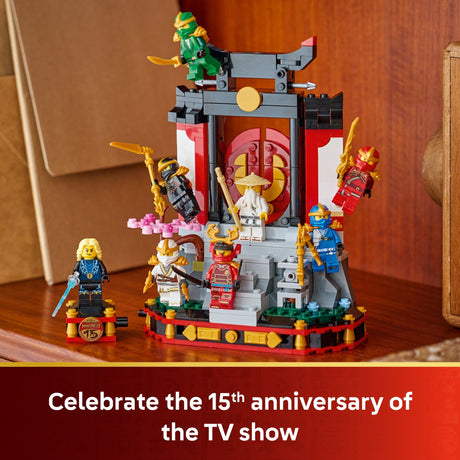 Lego 71866 Ninja Character Display 15th Anniversary - Beattys of Loughrea | www.beattys.ie