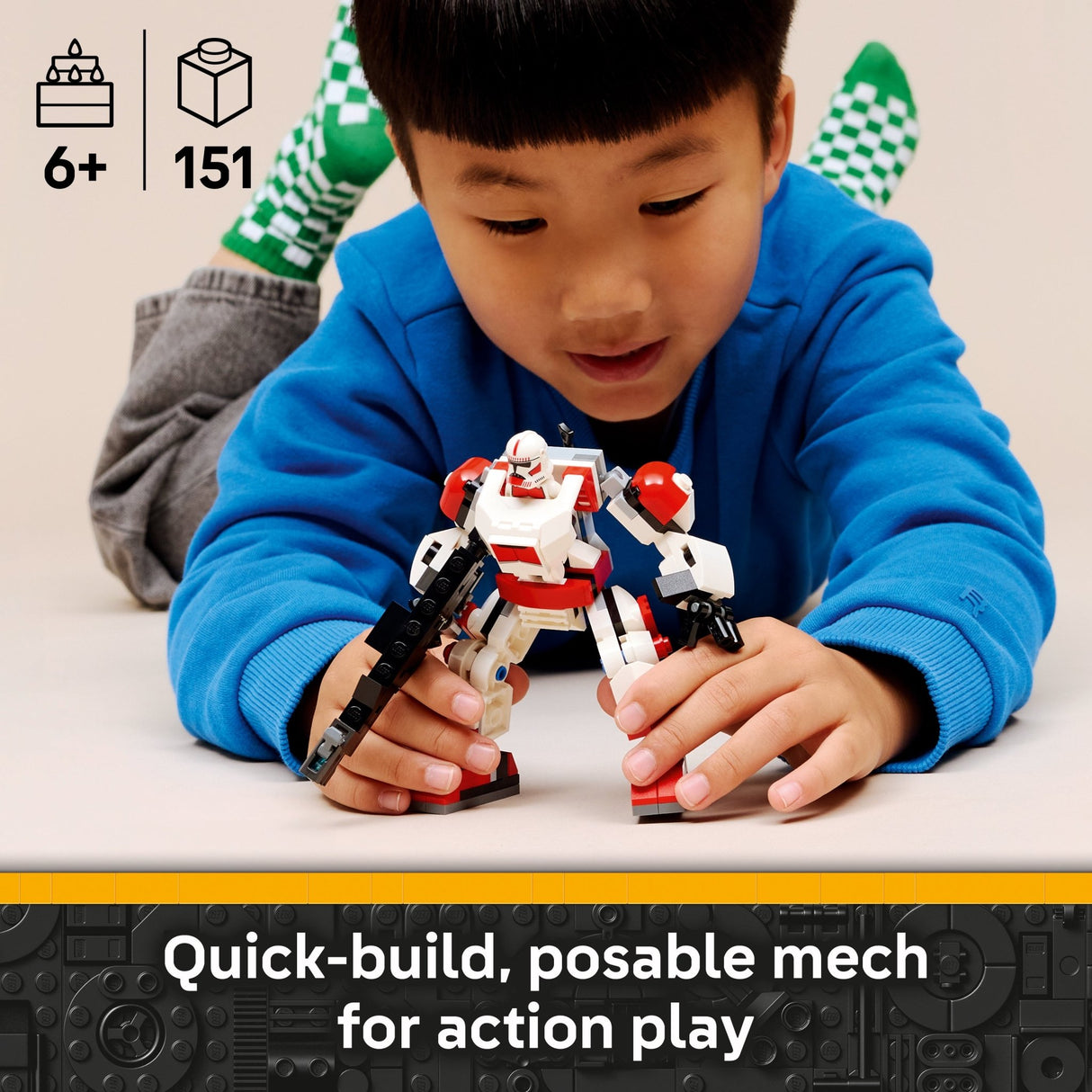 Lego 75448 Clone Shock Trooper Mech - Beattys of Loughrea | www.beattys.ie