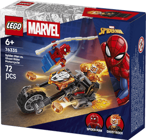 Lego 76335 Spider-Man vs. Ghost Rider Motorcycle - Beattys of Loughrea | www.beattys.ie
