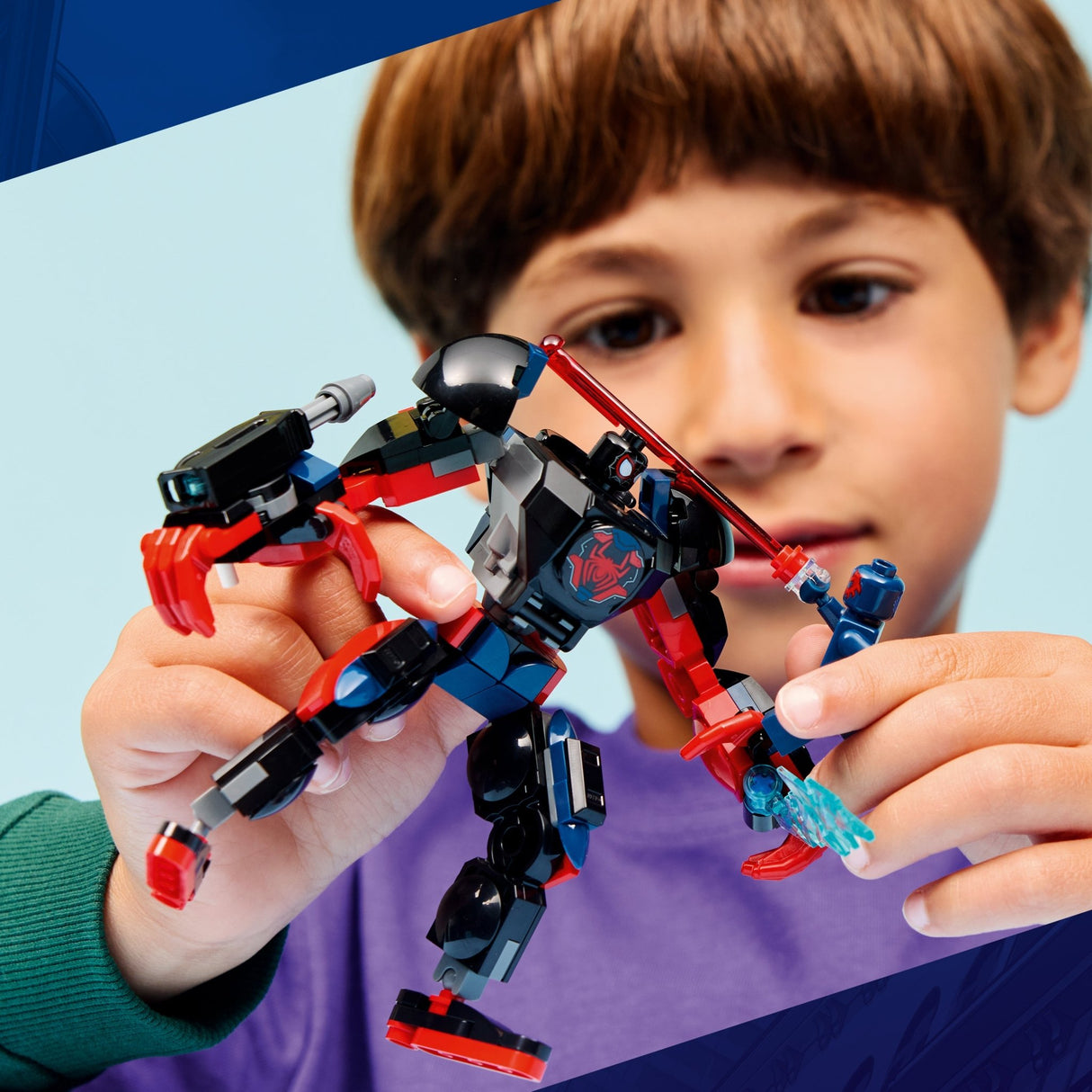 Lego 76337 Miles Morales Mech vs. Spider-Man 2099 - Beattys of Loughrea | www.beattys.ie