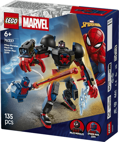 Lego 76337 Miles Morales Mech vs. Spider-Man 2099 - Beattys of Loughrea | www.beattys.ie