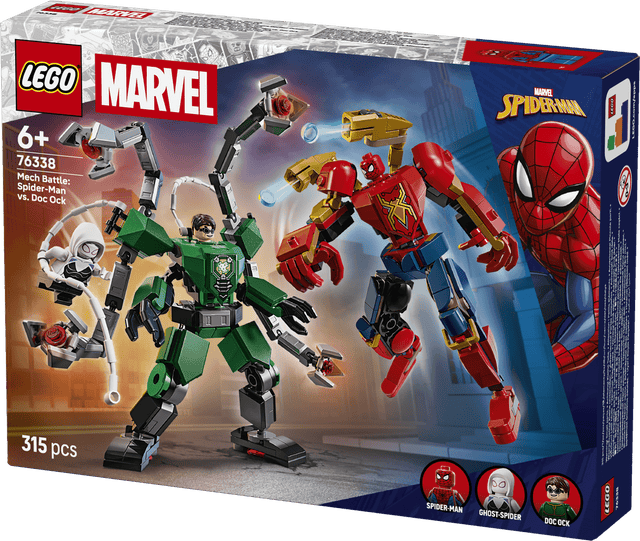 Lego 76338 Mech Battle: Spider-Man vs. Doc Ock - Beattys of Loughrea | www.beattys.ie
