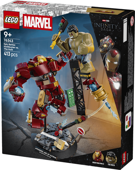 Lego 76343 Epic Battle: Hulkbuster vs. The Hulk - Beattys of Loughrea | www.beattys.ie