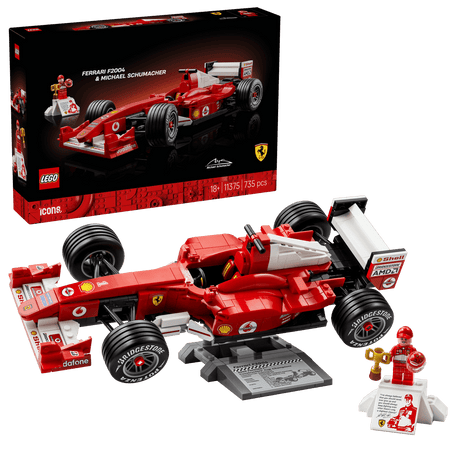 Lego 11375 Icons Ferrari F2004 & Michael Schumacher - CONSTRUCTION - LEGO/KNEX ETC - Beattys of Loughrea