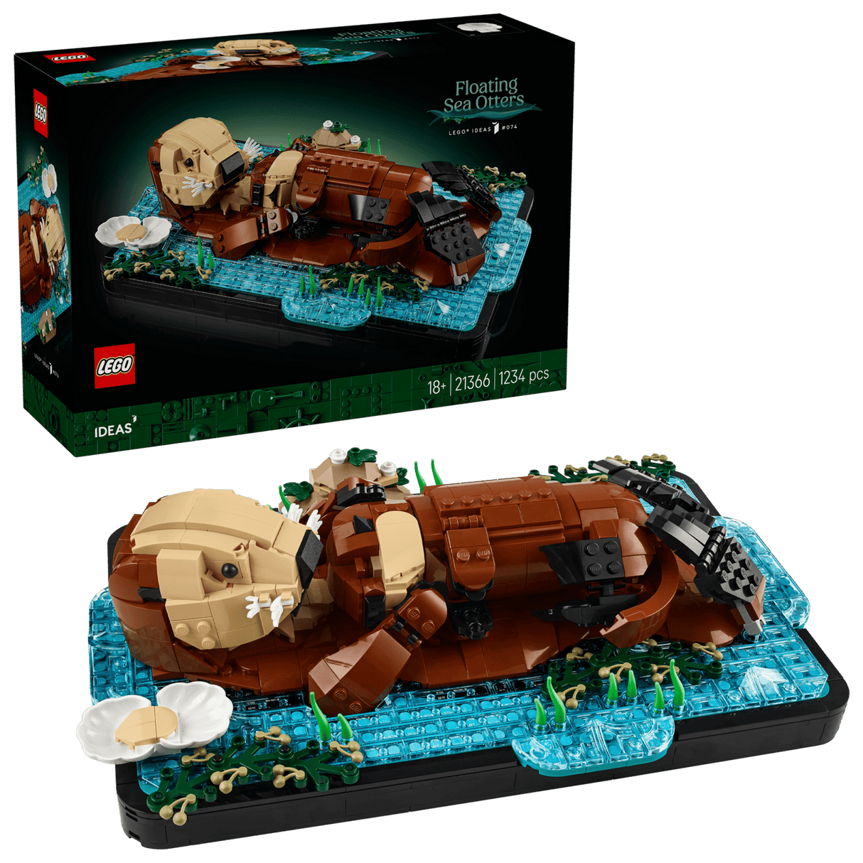 Lego 21366 Ideas Floating Sea Otters - CONSTRUCTION - LEGO/KNEX ETC - Beattys of Loughrea