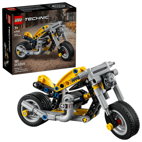 Lego 42225 Technic Yellow Motorcycle - CONSTRUCTION - LEGO/KNEX ETC - Beattys of Loughrea