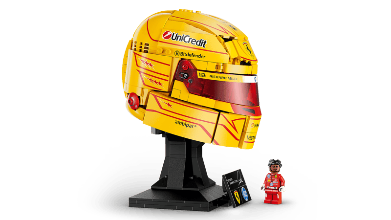 Lego 43022 Scuderia Ferrari HP Lewis Hamilton Helmet - CONSTRUCTION - LEGO/KNEX ETC - Beattys of Loughrea