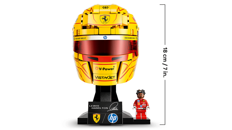 Lego 43022 Scuderia Ferrari HP Lewis Hamilton Helmet - CONSTRUCTION - LEGO/KNEX ETC - Beattys of Loughrea