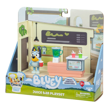 Bluey Lets Play Chef Mini Playset - Juice Bar - BABY TOYS - Beattys of Loughrea