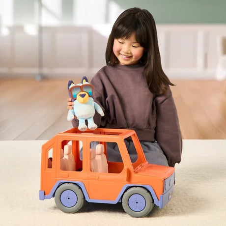 Bluey Big Heeler 4Wd Vehicle And Bluey Soft Toy Figure - BABY TOYS - Beattys of Loughrea